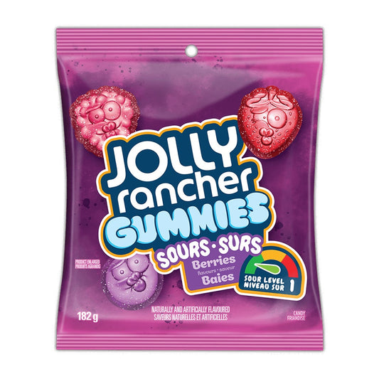 Jolly Rancher Berry Sour Gummies 182g