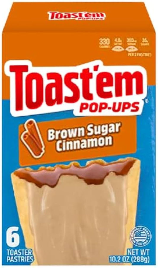 Toast'em Pop-Ups Brown Sugar Cinnamon 288g