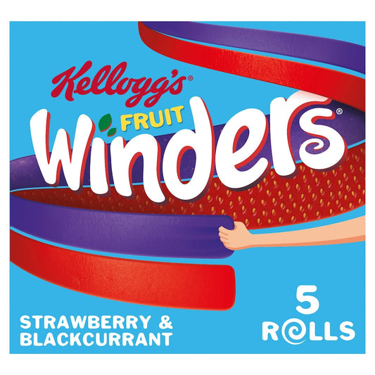 Kellogg's Fruit Winders Blackcurrant & Strawberry Fl. 5x17g