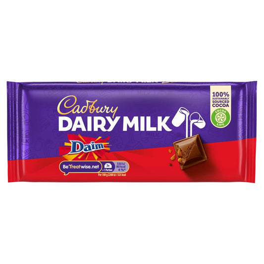 Cadbury Dairy Milk Daim 120g