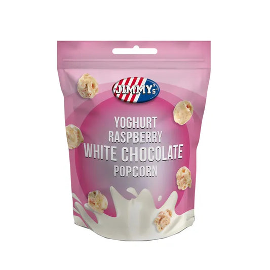 Jimmy's White Chocolate Popcorn 12x120gr