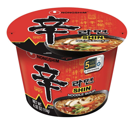 NONGSHIM- Big Bowl Shin Noodle 114g