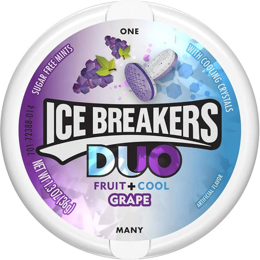 Ice Breakers Duo Fruit + Cool Grape 36g