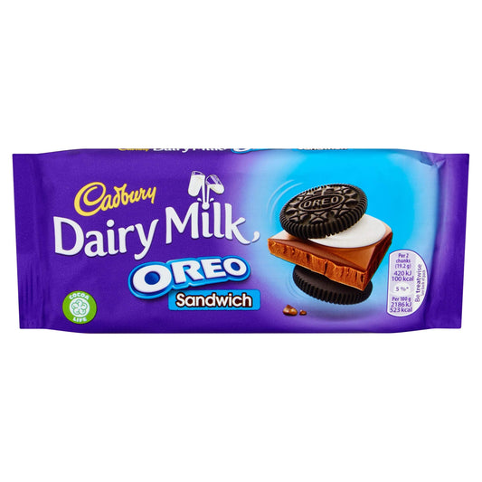 Cadbury Dairy Milk Oreo Sandwich 96g