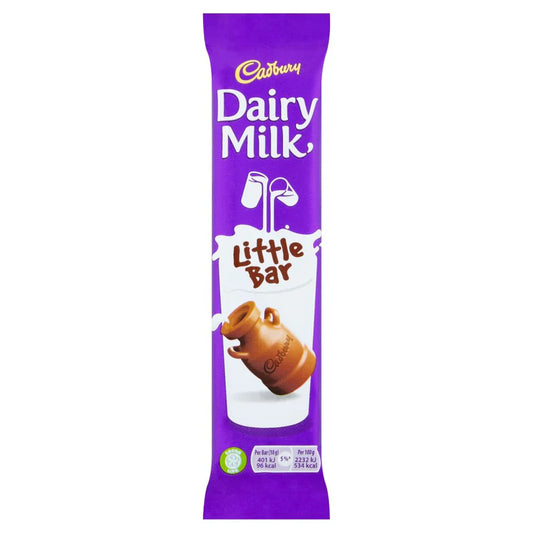 Cadbury Dairy Milk Little Bars 18g