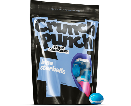 Crunch Punch Blue Starballs 100g