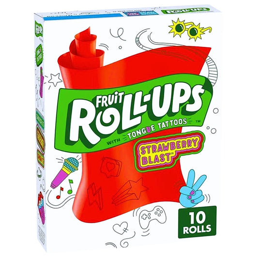 Fruit Roll Ups Strawberry Blast 141g