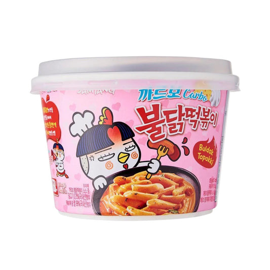 Samyang Buldak Hot Chicken Topokki Carbonara 179g