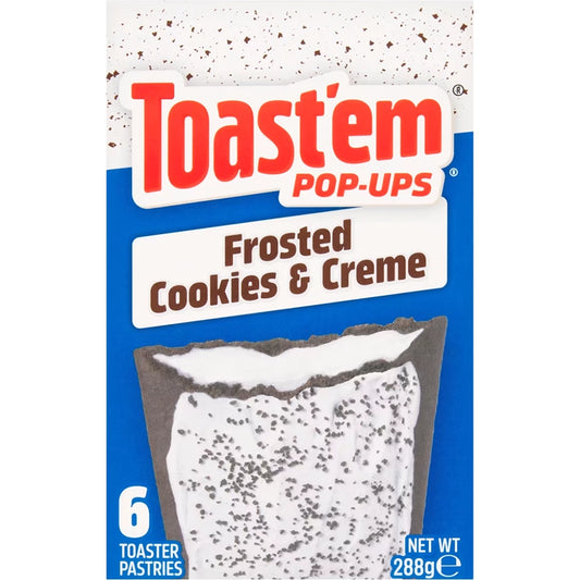 Toast'em Pop-Ups Cookies & Creme 288g