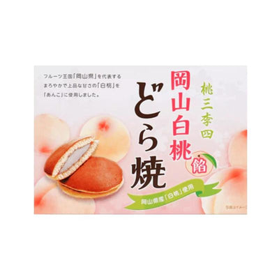 Dorayaki White Peach Cakes 216g JP