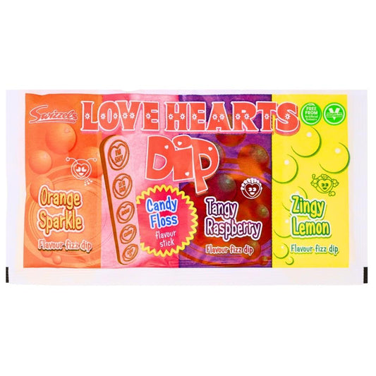 Swizzels Love Hearts Dip 23g [UK]