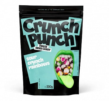 Crunch Punch Sour Crunch Rainbows 200g