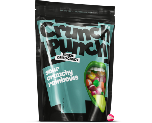 Crunch Punch Crunchy Rainbows 100g