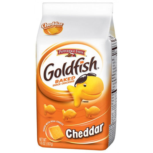 Goldfish Cheddar Cheese Crackers 187g