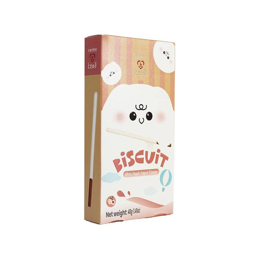 Tokimeki Biscuit White Peach Yogurt Fl. 40g