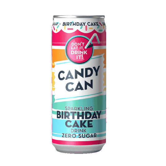 Candy Can Sparkling Birthday Cake 330ml