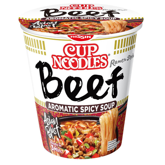 Cup Noodles Tasty Beef Soup 63g