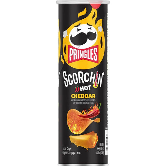 Pringles Scorchin Cheddar 158g (USA)