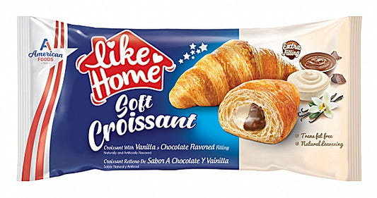 Like Home Soft Croissant Chocolate Vanilla 40g