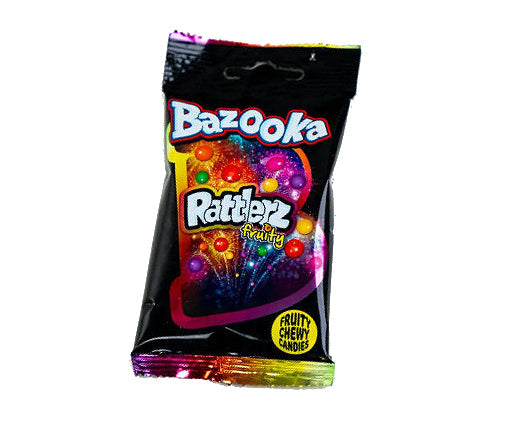 Bazooka Rattlers Fruity 40g