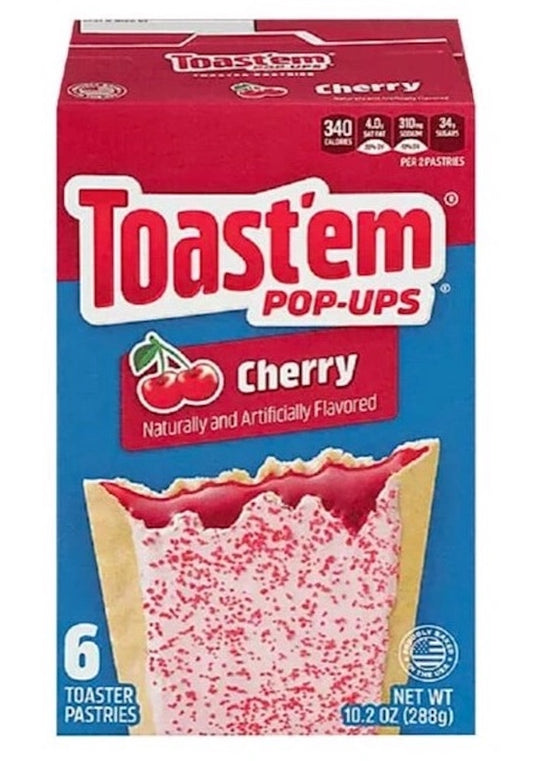 Toast'em Pop-Ups Cherry 288g