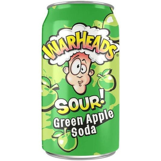 Warheads Green Apple Soda 330ml