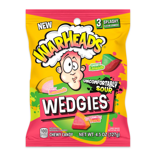 Warheads Wedgies Chewy 127g